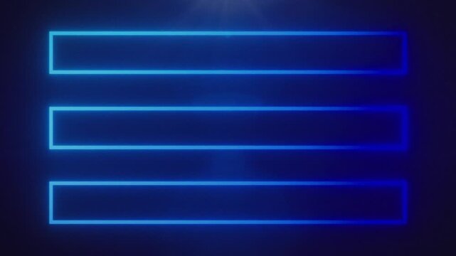 neon blue light with bar callout motion looping background video HD for leaderboard