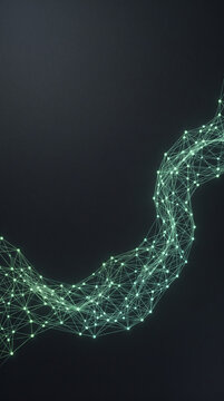 Fondo de presentaci&oacute;n moderno de alta resoluci&oacute;n, refracci&oacute;n de luz l&iacute;quida abstracta y espectro prism&aacute;tico