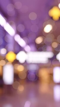 A Dreamy Fusion of Light: Captivating Backgrounds of Blurred Purple and Gold Bokeh for a Mesmerizing Ambiance in Any Space