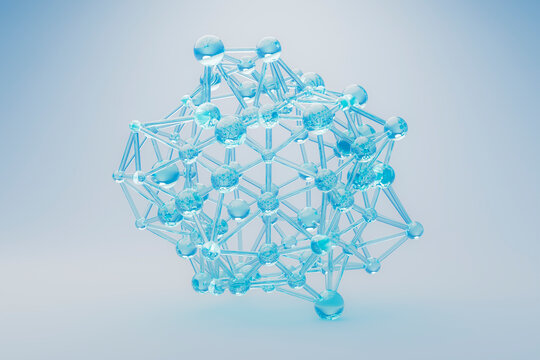 Pharma Molecular Structure 3D Innovation