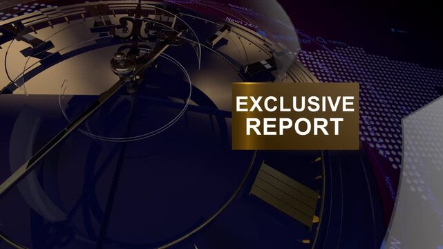 Exclusive Report Intro Animation