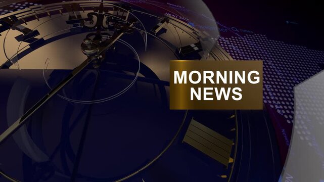 Morning News Intro Animation