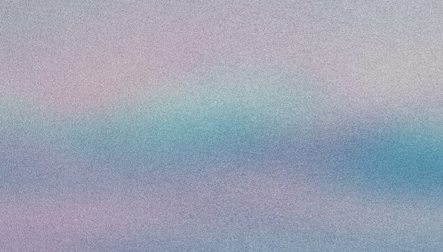 Grainy gradient background with pastel colors, ethereal lo-fi texture in purple and blue, soft aesthetic noise for web design and social media lo-fi texture 4K grainy texture Background