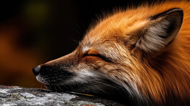 Fox's Head in Close-up