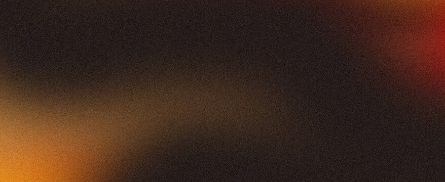Abstract dark background featuring a subtle grain texture with soft glowing golden and amber light gradients for elegant design visuals
