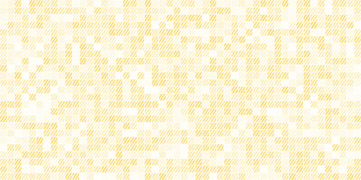 yellow cute pastel plaid background. vector modern pattern. caramic yellow
