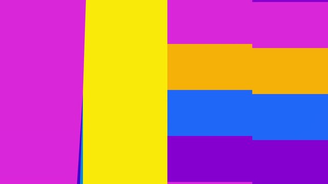 Animated Geometric pattern or background loop, Abstract shapes background