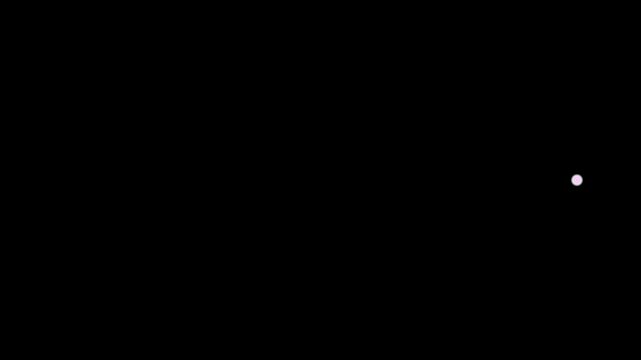 animated white loading bar moving left and right while gradually growing in size UI motion graphics loader.