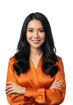 Confident professional woman with arms crossed