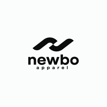 N letter vector logo design