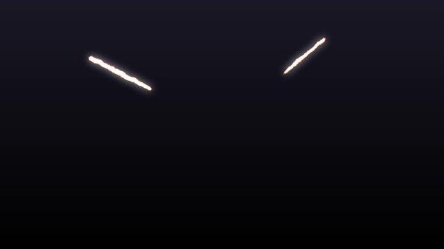 White Neon Lines Morphing Dynamic Abstract Motion Against Dark Gradient Background Seamless Loop