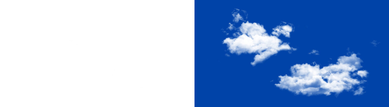 PNG image of fluffy white clouds realistic cumulus cloudscape element isolated on transparent background