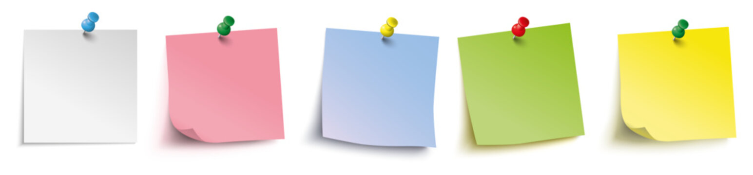 Colored Sticks With Pins Header Transparent