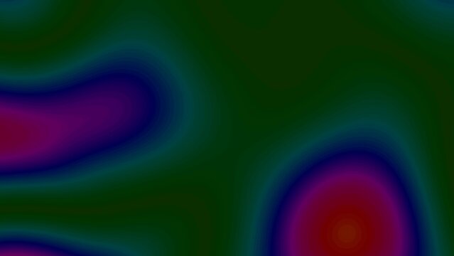 A vibrant abstract image featuring flowing liquid or oil spill effects with colorful blue, green, red, and purple hues