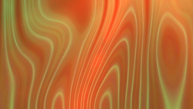 Abstract swirl pattern featuring vibrant red, orange, and green hues with flowing, wavy lines and smooth gradient textures creating a lively and energetic visual effect.