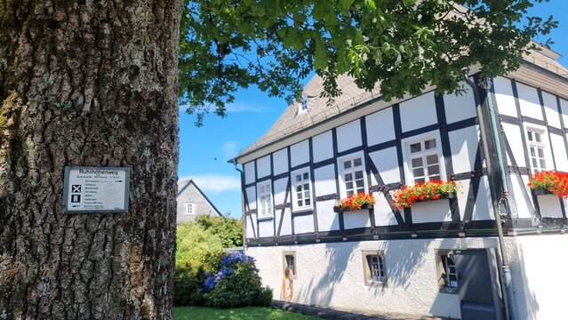meschede-eversberg, City hall in old town