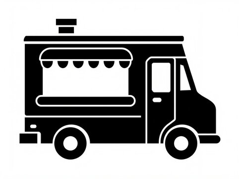 food truck vector 