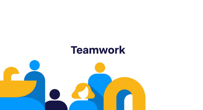 People teamwork collaboration business concept.