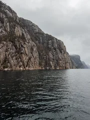 Dramatic Granite Cliffs in Lysefjord, Norway © Olga
