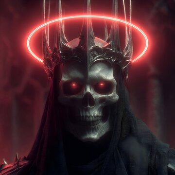 red devil mask