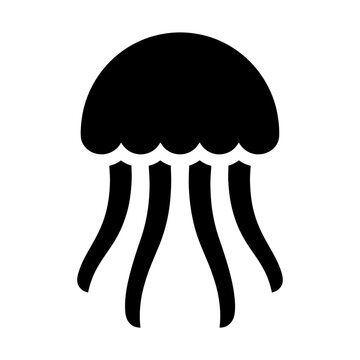 jellyfish glyph icon