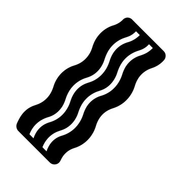 bacon glyph icon