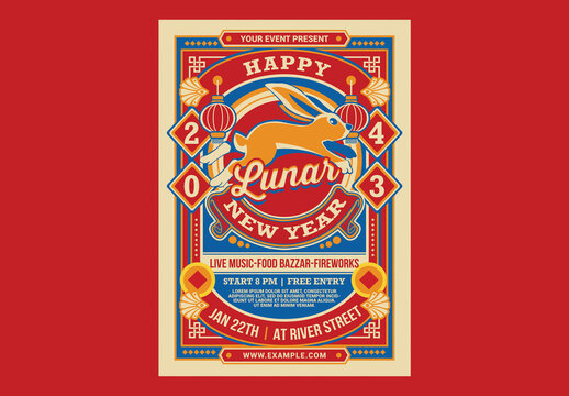 Chinese New Year Flyer