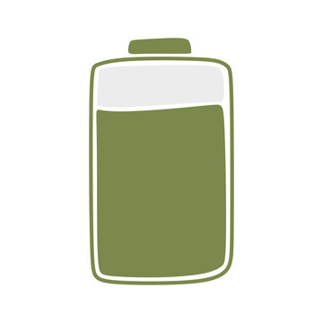 Full battery icon design