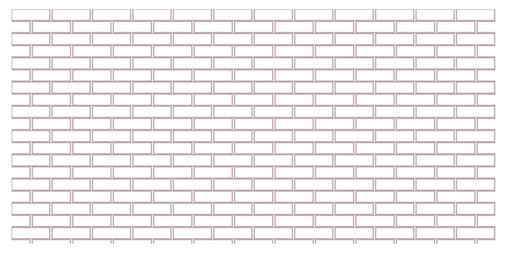 Light purple brick wall pattern with thin lines on white background