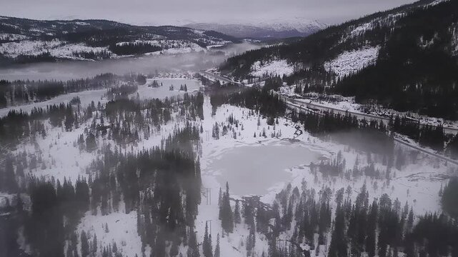 Norway Nord Dunderlandsdalen North Pole Artic Circle Aerial Drone