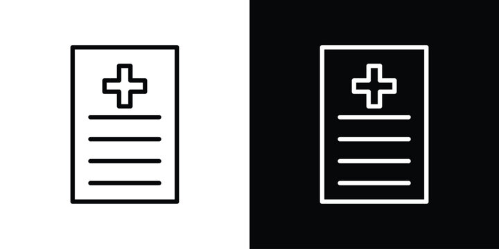 Medical record icon