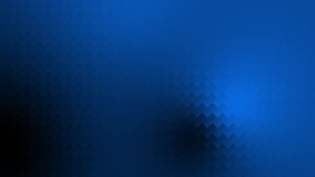 Royal blue color pixelated particles square box design loop able dark gradient background