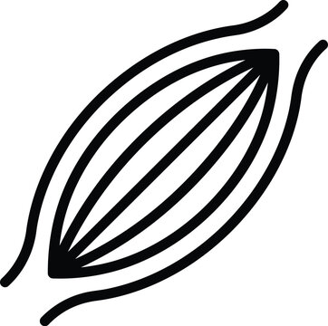 Human muscle fiber anatomy icon with structure physiology isolated contractile