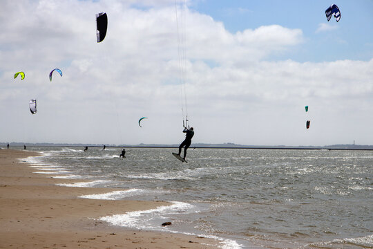 kitesurfen auf f&ouml;hr