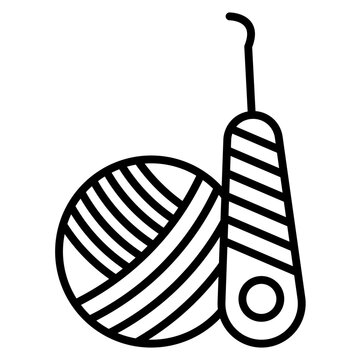 Crochet Hook Icon