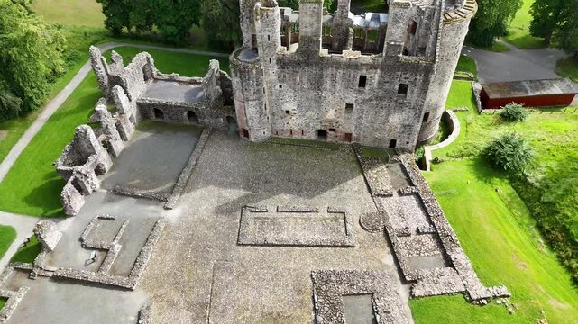 Huntly Castle Medieval Fortress in Aberdeenshire Scotland United Kingdom Dating from the 12th Century

