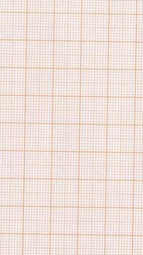 Close up of pink grid paper texture for design backgrounds.