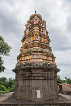 Bilveshwar Temple, Shree Kshetra Mahuli, 18th-century, commissioned by the Pant Pratinidhi rulers, Sangam Mahuli, Satara, Maharashtra, India.