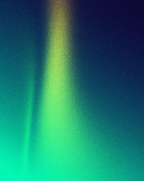 Deep navy blue and teal gradient background vertical grainy glowing neon green center light beam on dark backdrop noise texture effect banner template