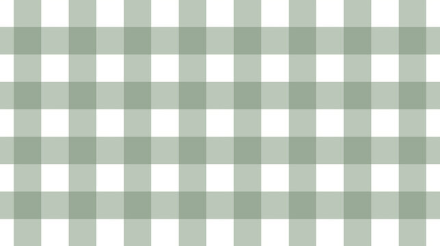 Light Green and White Checkered Pattern Design