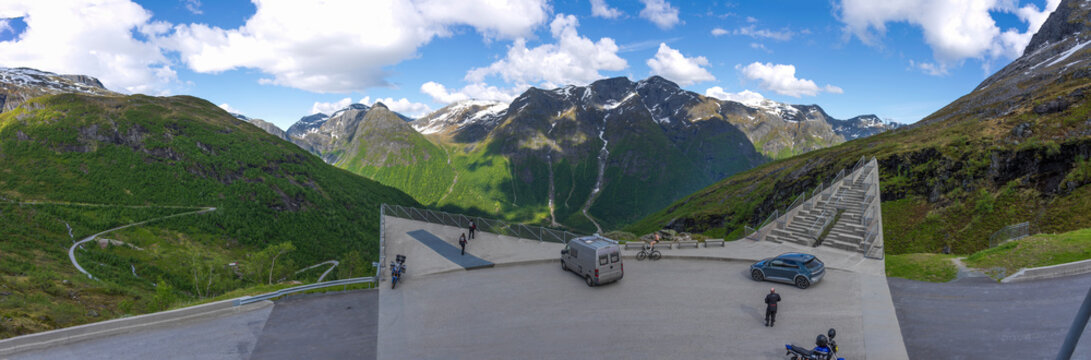 Gaularfjellsvegen, Gaular, Norway