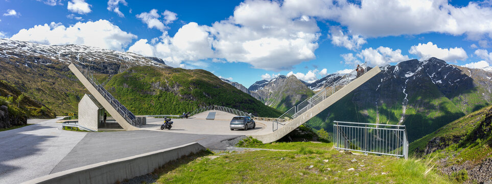 Gaularfjellsvegen, Gaular, Norway