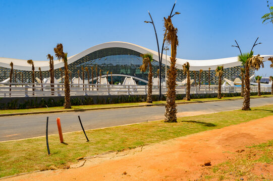 Rabat Airport New Terminal 2 building, Rabat Sale airport, Morocco