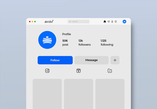 Social Media Mockup