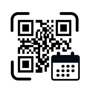 standard QR code enclosed within a scanning finder frame. It is suitable for general applications, such as scanning for information, text, or general data links.