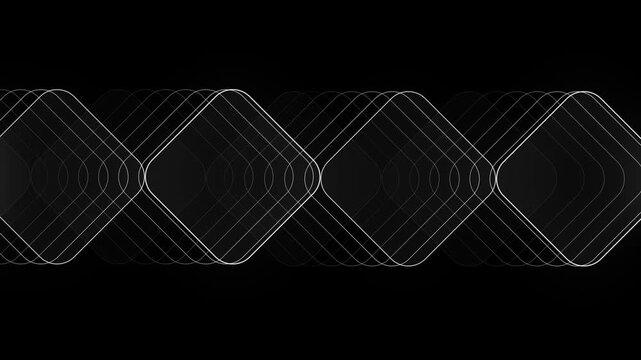 Abstract Minimal Business Rounded Concept Logo Animation
A minimal geometric business sign background on black background for logo or business name on