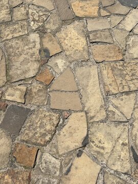 stone block paving