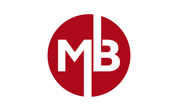 Circle MB Letter Logo Design Service