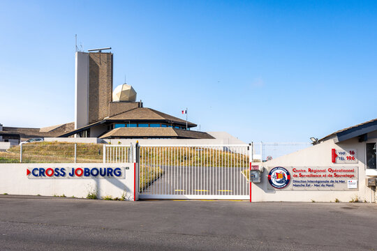 La Hague, France - July 25, 2026: The CROSS Jobourg is the Regional Operating Surveillance and Rescue Center (French acronym CROSS) which monitors maritime traffic in the Central English Channel.