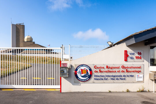 La Hague, France - July 25, 2026: The CROSS Jobourg is the Regional Operating Surveillance and Rescue Center (French acronym CROSS) which monitors maritime traffic in the Central English Channel.